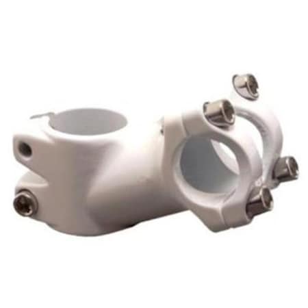 Big Roc Tools Big Roc Tools 57SATB1102W New BMX Fixie Racer Alloy Handlebar Stem - White; 8 x 2 in. 57SATB1102W